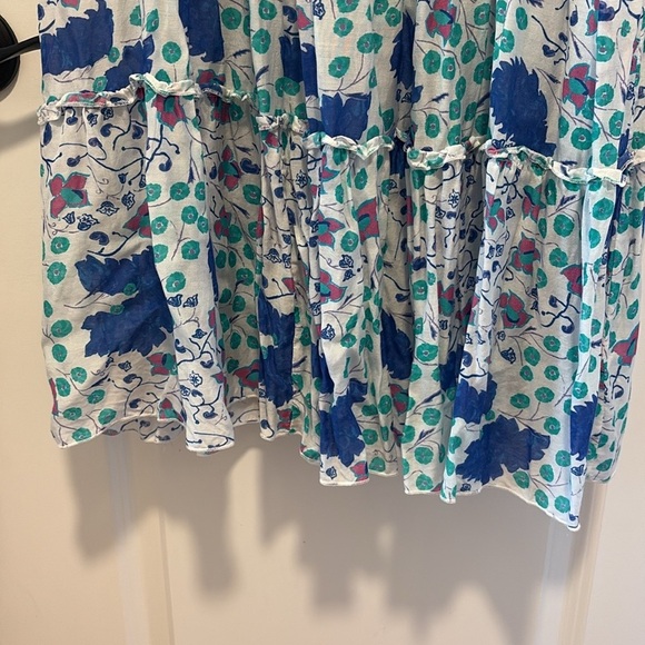 Oliphant tiered midi dress by tuckernuck small high neck flowy and soft sundress - Picture 16 of 16